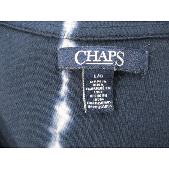 Chaps Womens Tie-Dye Side Tie Tank Top Women Size L/G - Picture 3 of 8